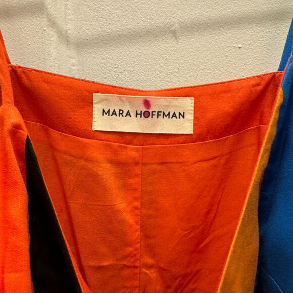 Mara Hoffman Tallulah Dress in Domino Colorblock Size S - Picture 3 of 5